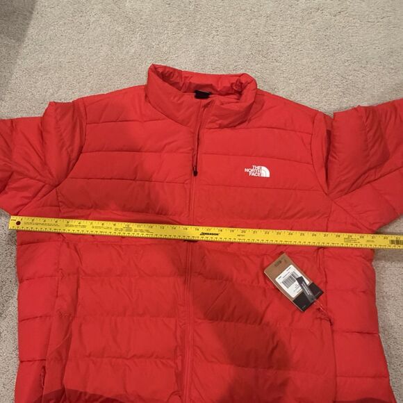 NEW The North Face Big Aconcagua 3 Jacket Puffer 600 Fill Men 4X Fiery Red - Picture 5 of 11
